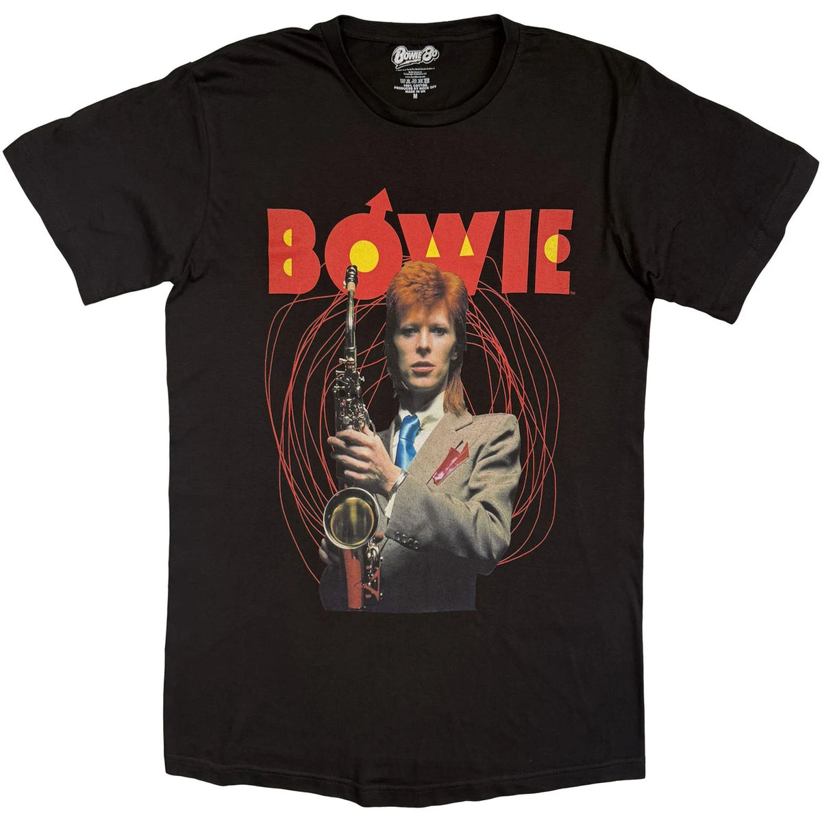 DAVID BOWIE Saxophone T-Shirt