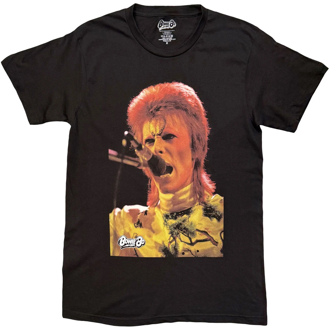 DAVID BOWIE Ziggy Glam Rock T-Shirt