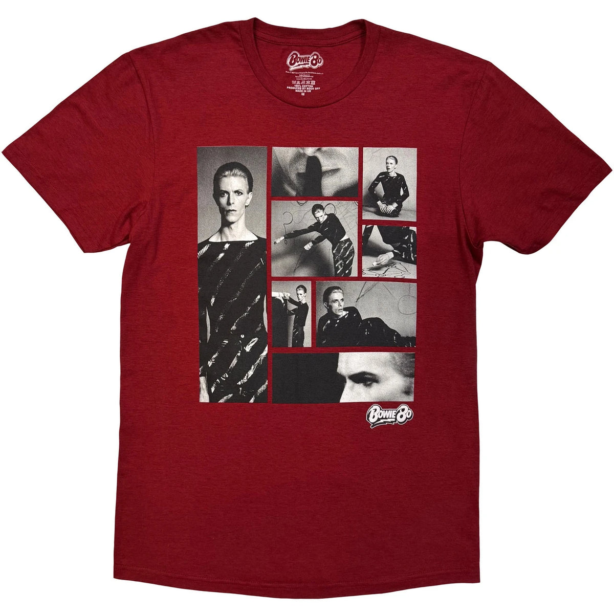 DAVID BOWIE Starman Collage T-Shirt