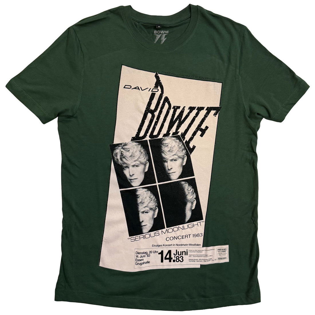 DAVID BOWIE Attractive T-Shirt, Concert &