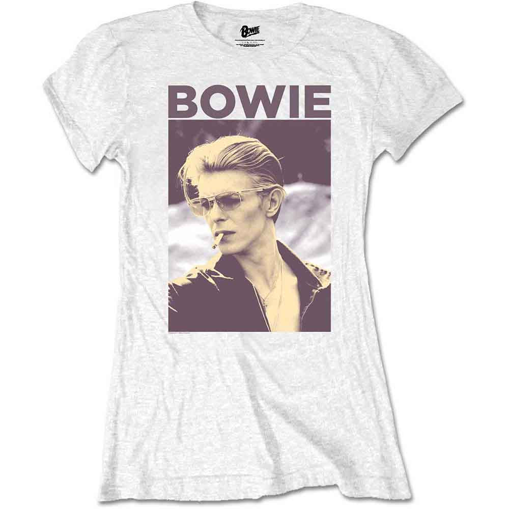 DAVID BOWIE Attractive T-Shirt, Smoking