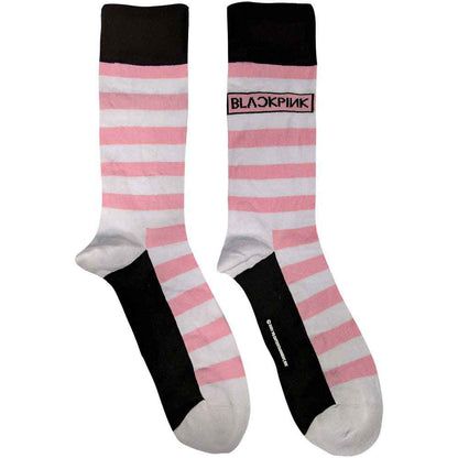 BLACKPINK Unisex Ankle Socks, Stripes &amp; Logo