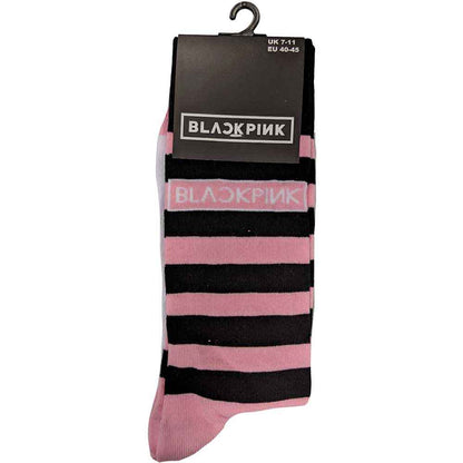 BLACKPINK Unisex Ankle Socks, Stripes &amp; Logo