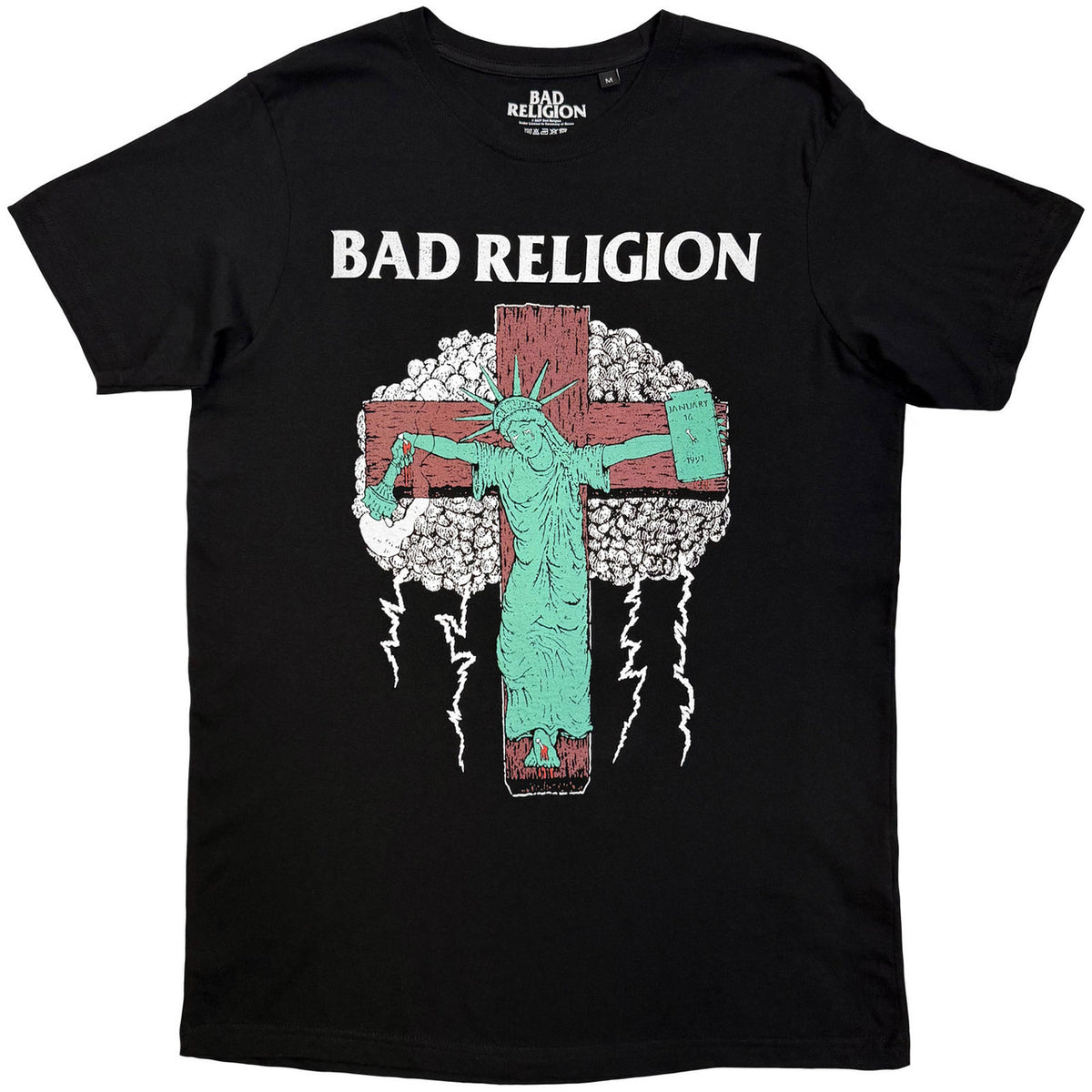 BAD RELIGION Attractive T-Shirt, Liberty &
