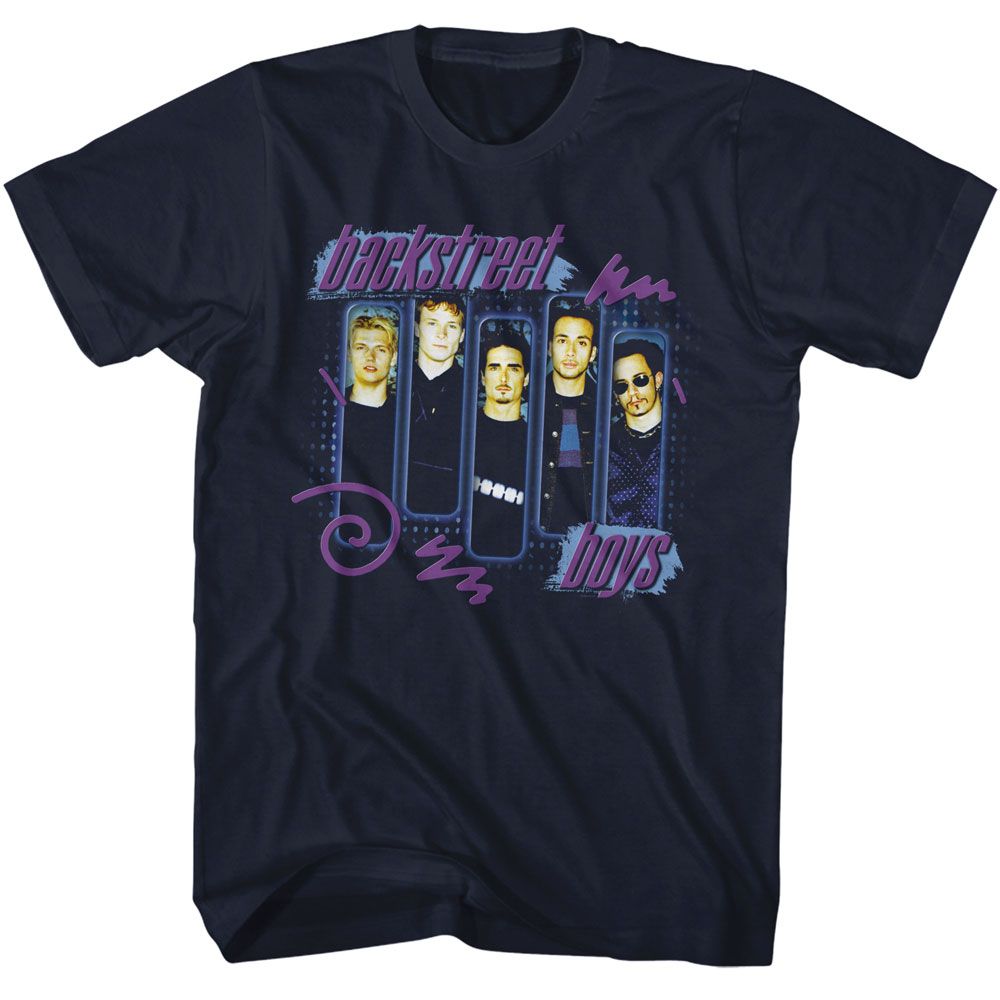 BACKSTREET BOYS Eye-Catching T-Shirt, Boxes