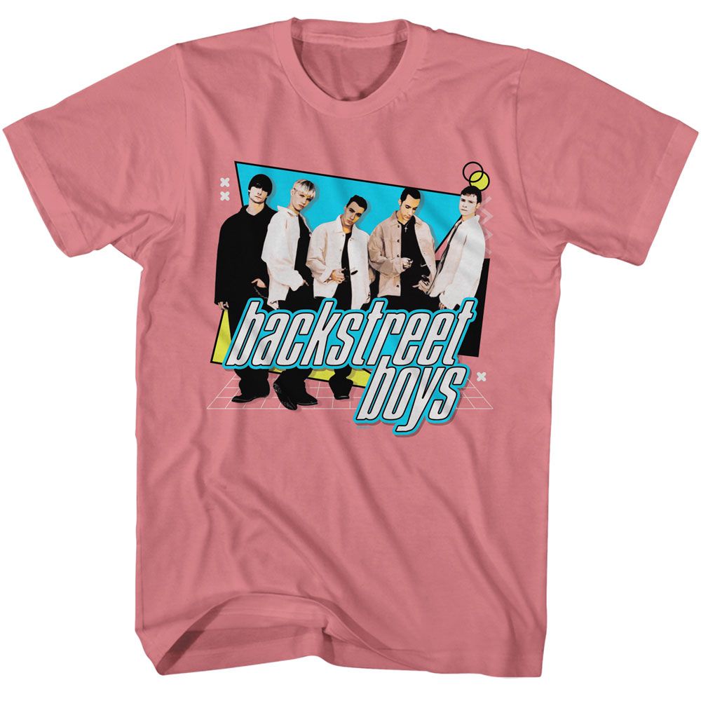 BACKSTREET BOYS Eye-Catching T-Shirt, Shapes