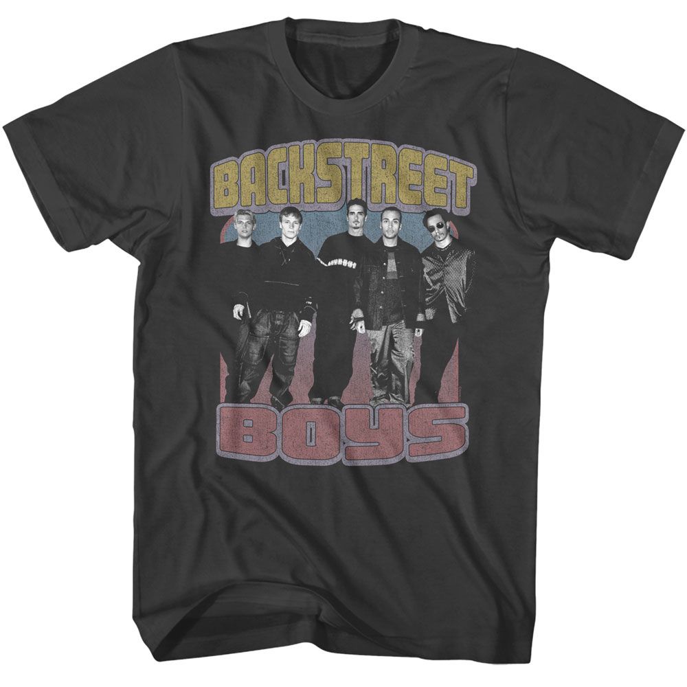 BACKSTREET BOYS Eye-Catching T-Shirt, Faded