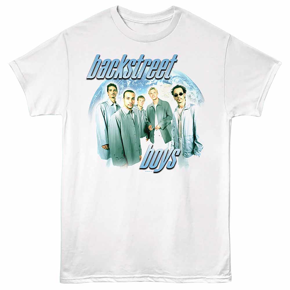 BACKSTREET BOYS Eye-Catching T-Shirt, GLOBE