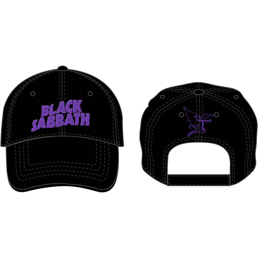 BLACK SABBATH Baseball Cap, Demon &amp; Logo