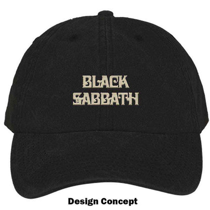 BLACK SABBATH Baseball Cap, Text Logo