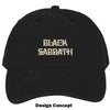 BLACK SABBATH Baseball Cap, Text Logo