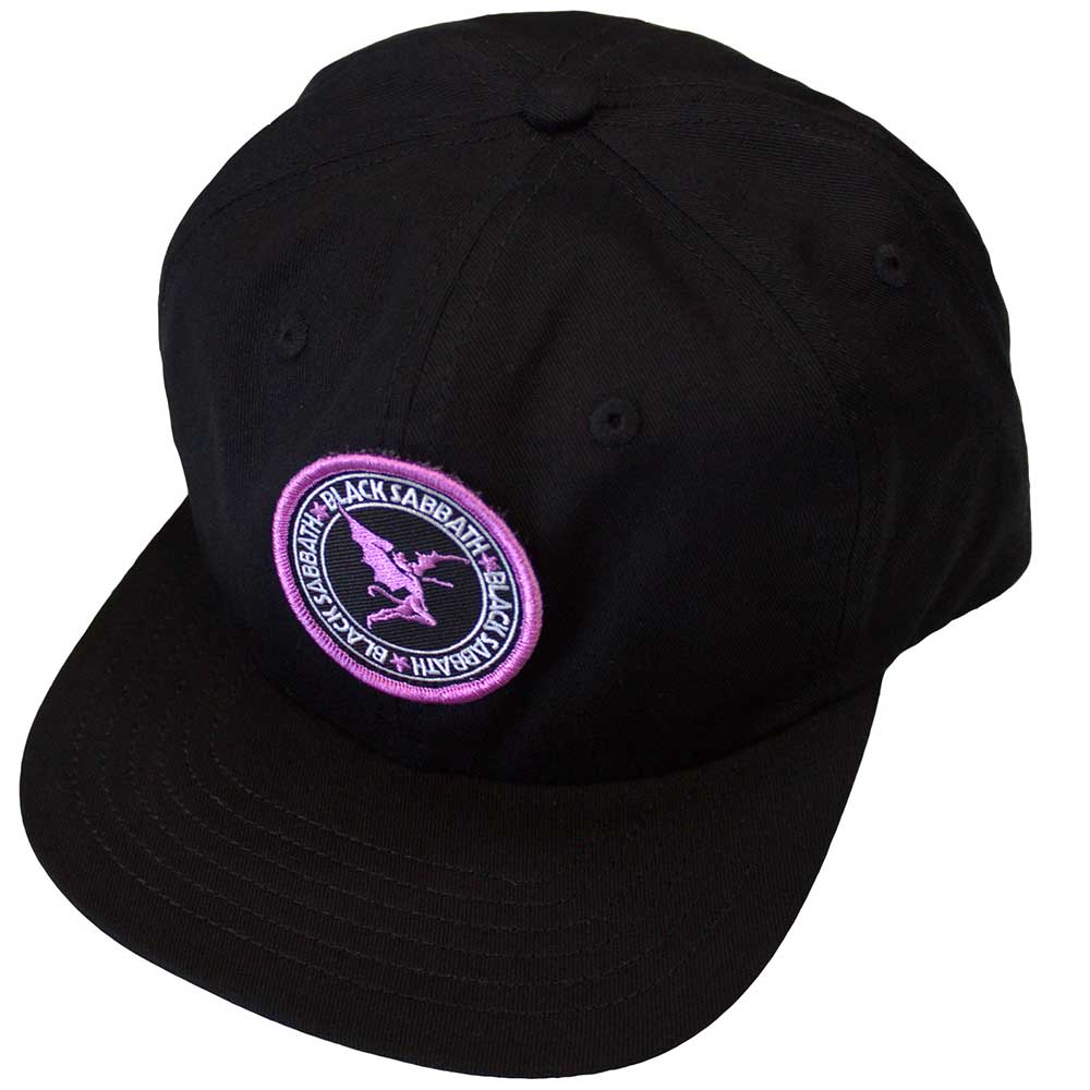 BLACK SABBATH Baseball Cap, Purple Daemon Emblem