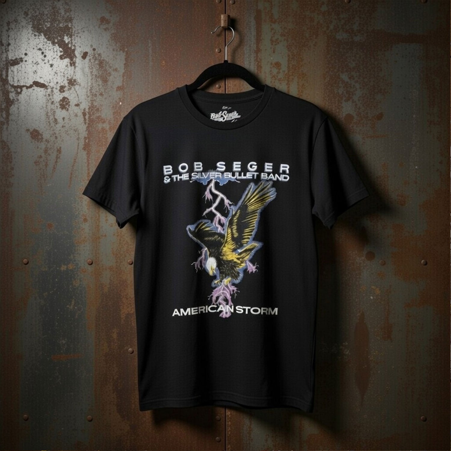 BOB SEGER Carbon T-Shirt, American Storm