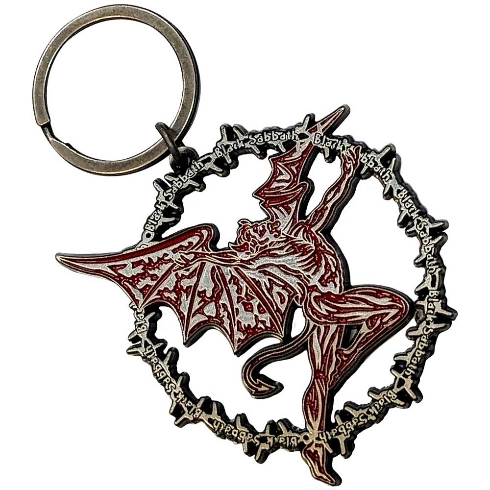 BLACK SABBATH Keychain, Daemon Ring