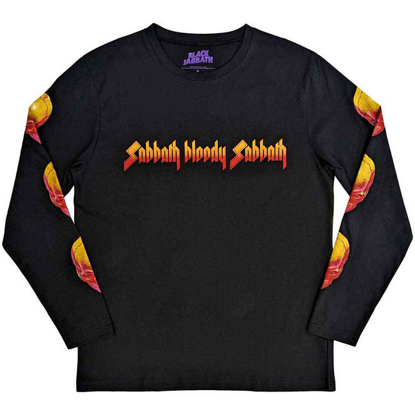 BLACK SABBATH Long Sleeve T-Shirt, Bloody Sabbath