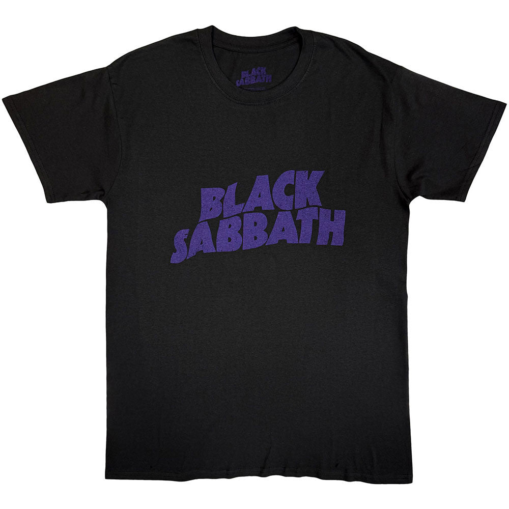 BLACK SABBATH Attractive T-Shirt, Wavy Logo Vintage