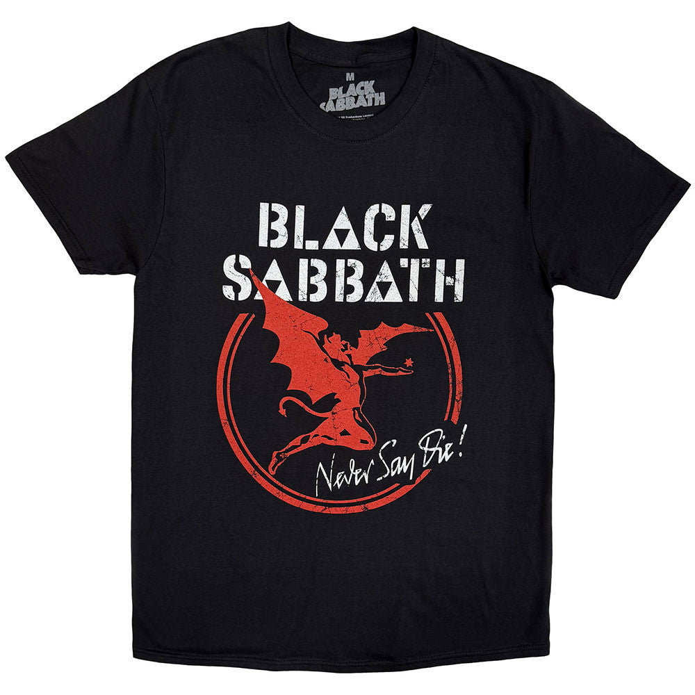 BLACK SABBATH Attractive T-Shirt, Archangel Never Say Die
