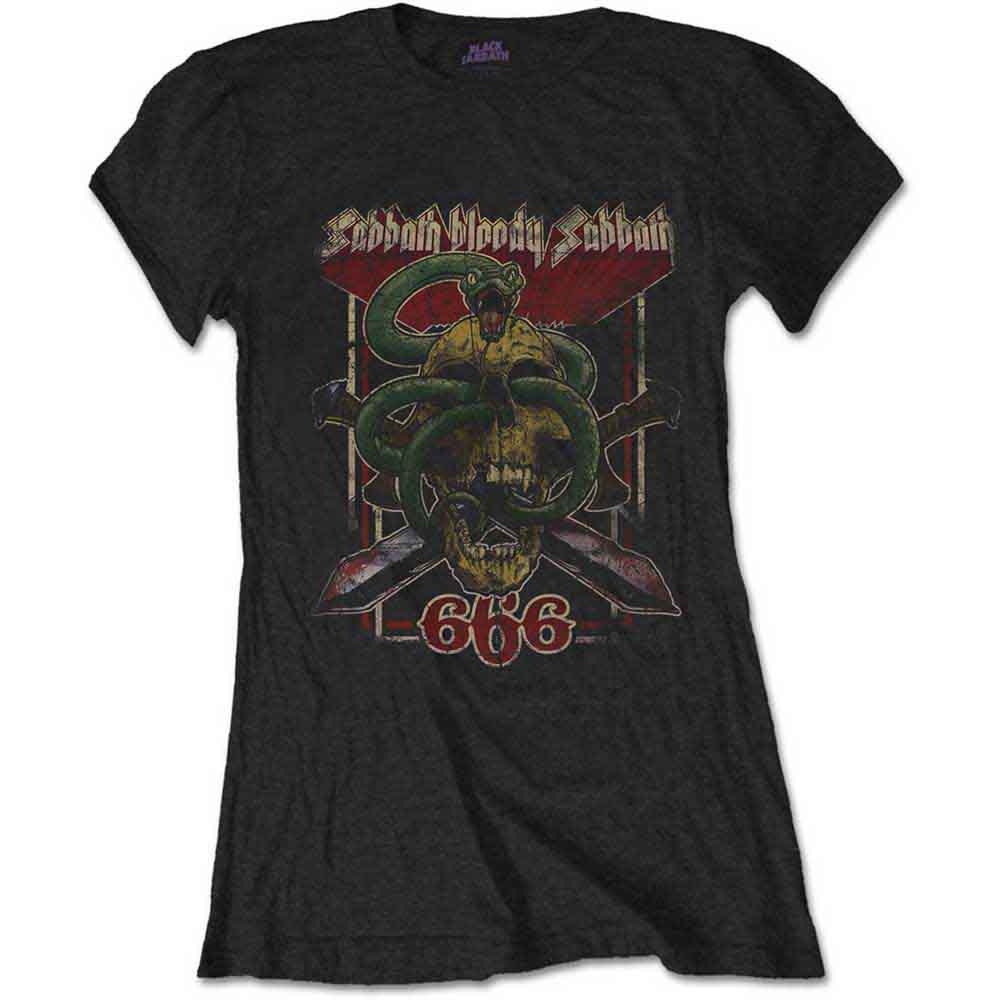 BLACK SABBATH Attractive T-Shirt, Bloody Sabbath 666