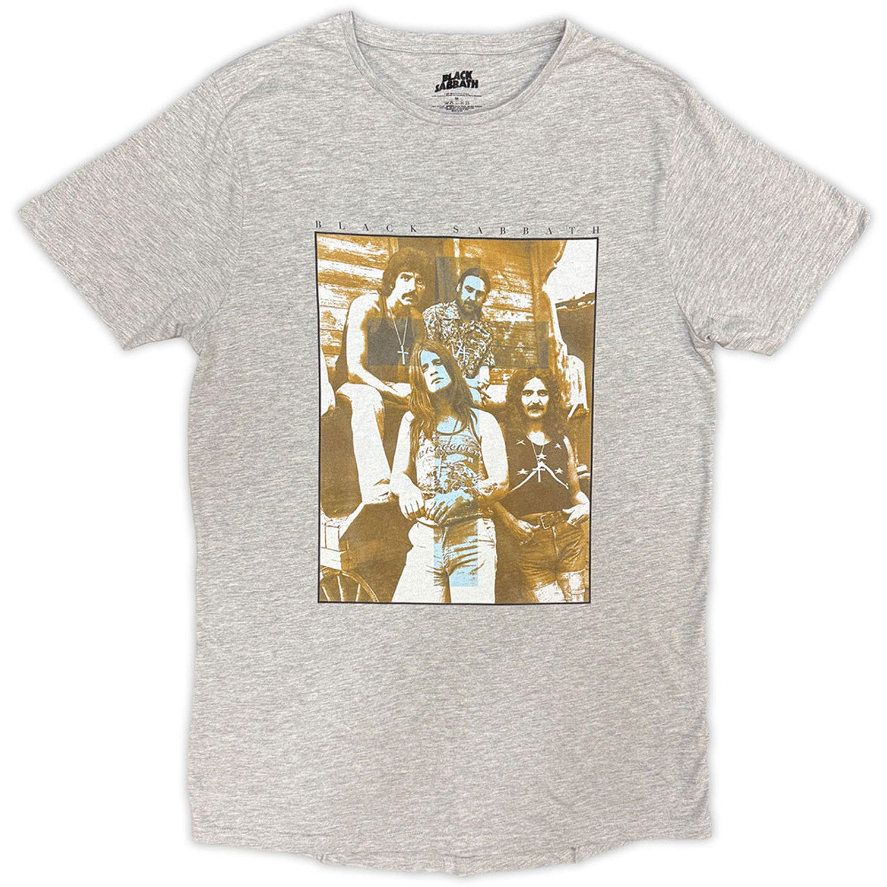 BLACK SABBATH Attractive T-Shirt, Blue Cross