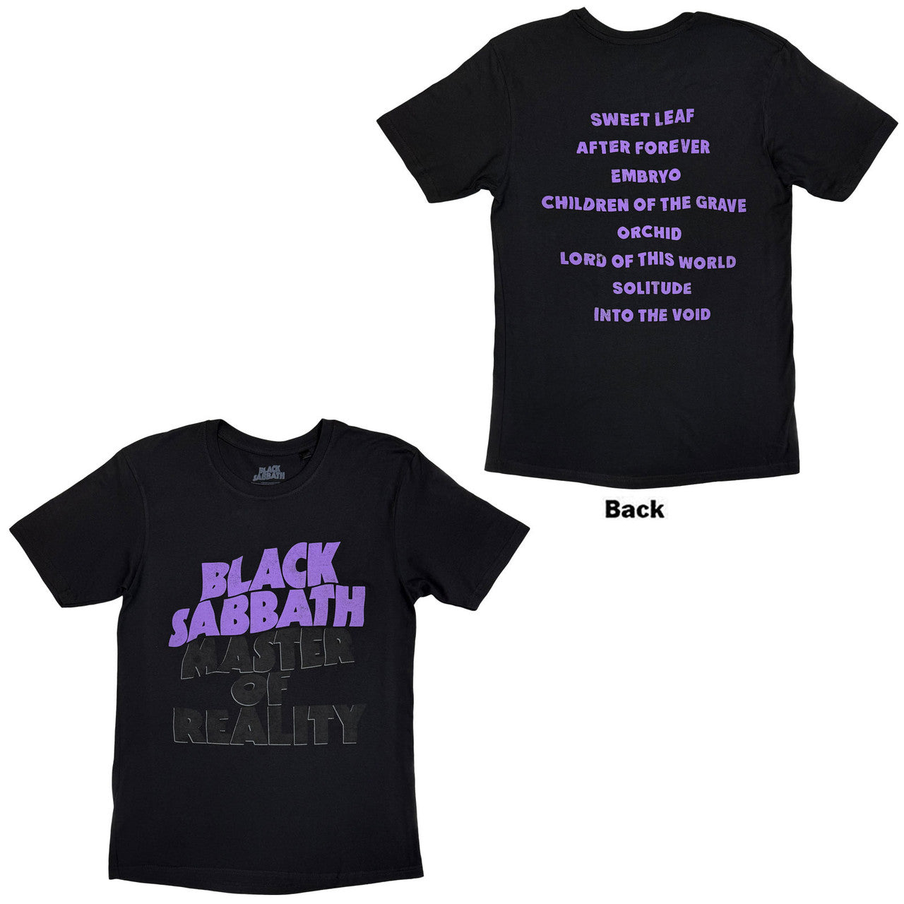 BLACK SABBATH Attractive T-Shirt, Masters Of Reality Album