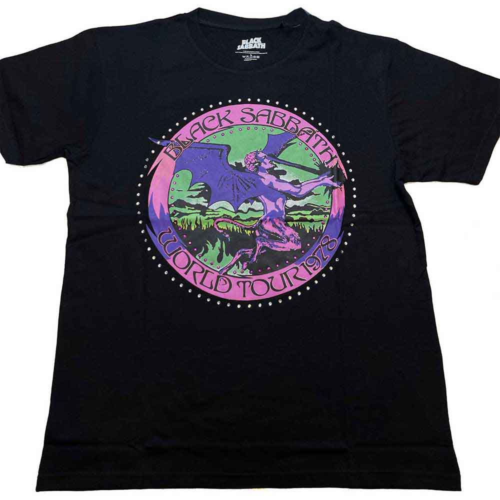 BLACK SABBATH Attractive Kids T-shirt, Tour &