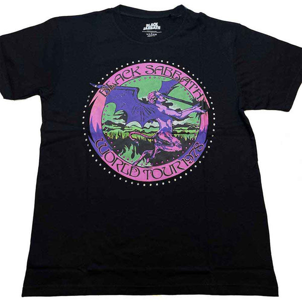 BLACK SABBATH Attractive Kids T-shirt, Tour '78