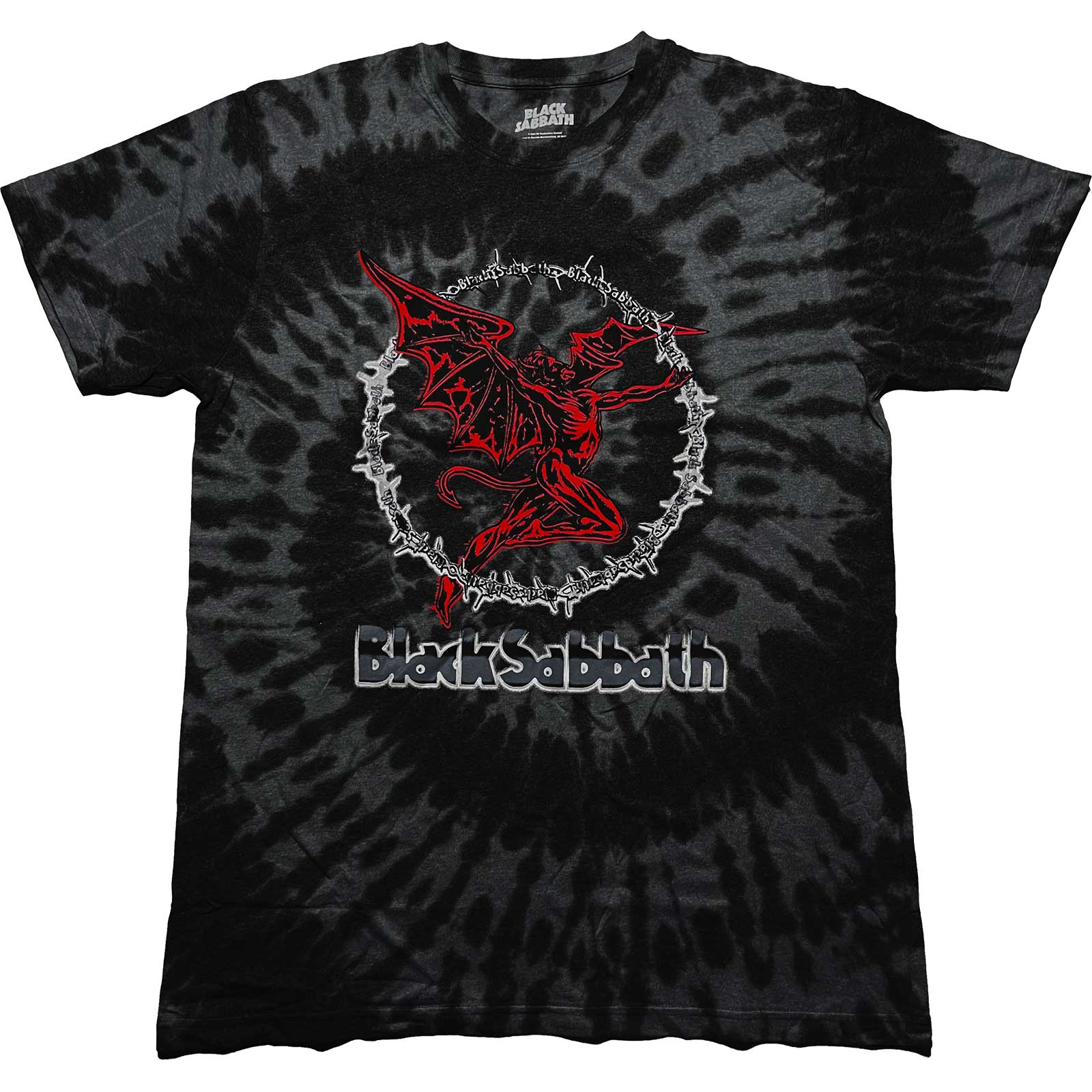 BLACK SABBATH Attractive T-Shirt, Red Henry