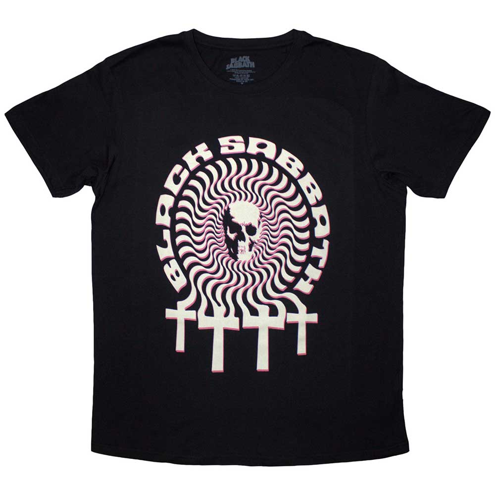 BLACK SABBATH Attractive T-Shirt, Hypnotic Skull