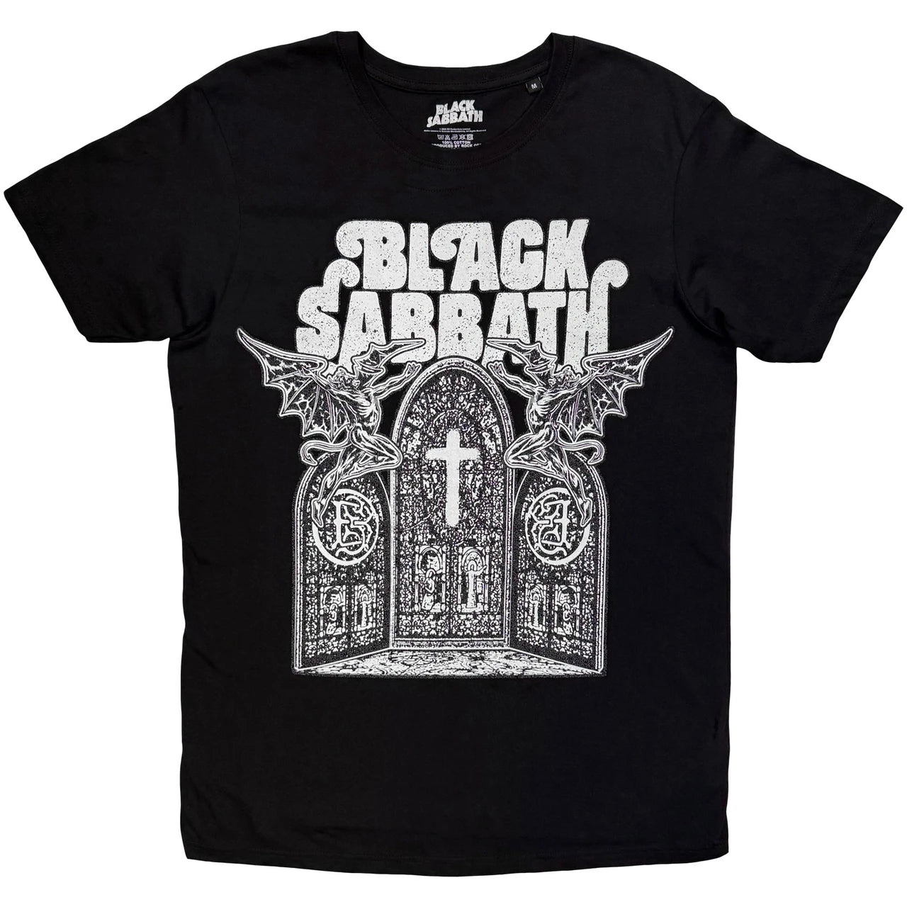 BLACK SABBATH Attractive T-Shirt, Church Windows