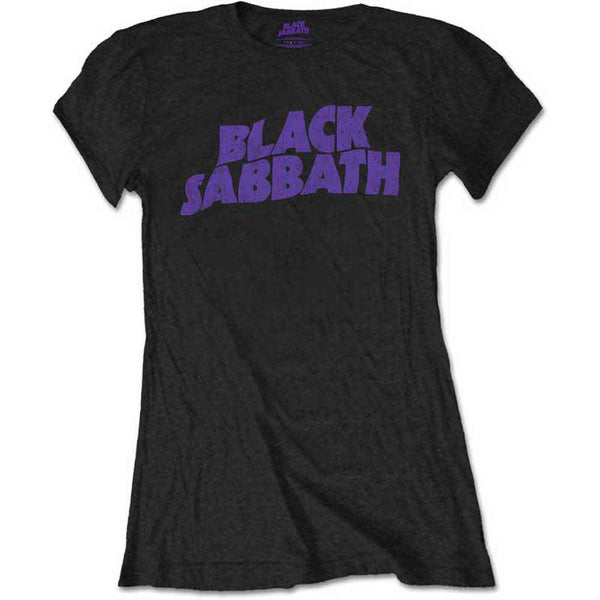 BLACK SABBATH Attractive T-Shirt, Wavy Logo Vintage