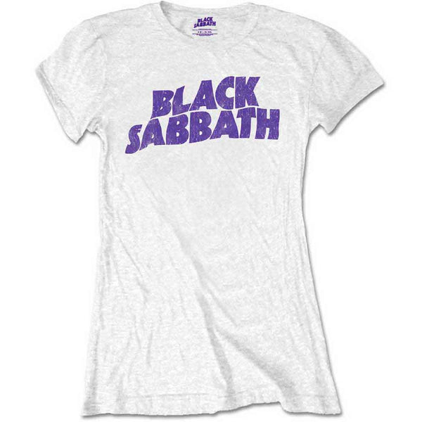 BLACK SABBATH Attractive T-Shirt, Wavy Logo Vintage