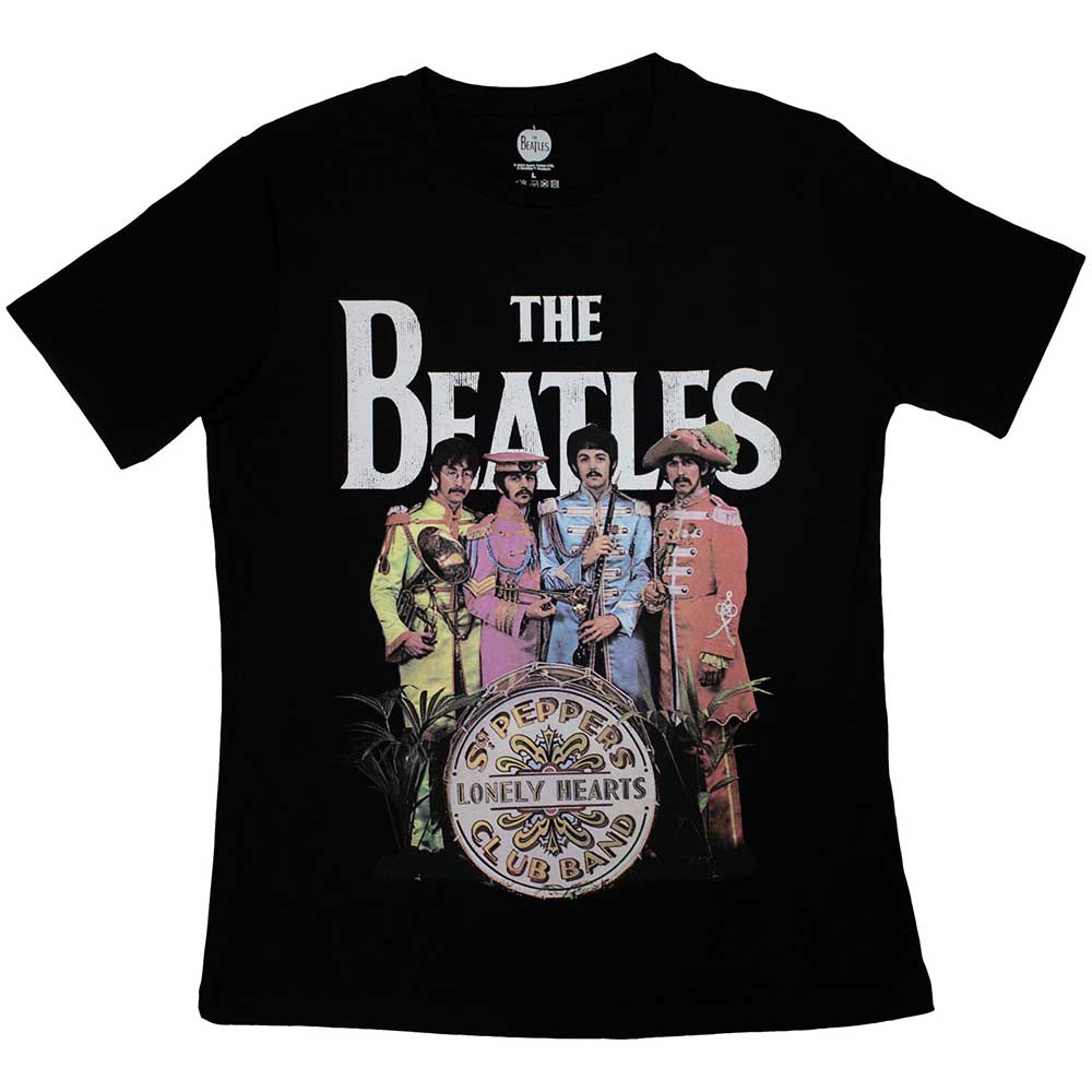 THE BEATLES Attractive Ladies T-Shirt, Sgt Pepper