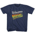 BACK TO THE FUTURE Eye-Catching T-Shirt, 8BIT TO THE FUTURE