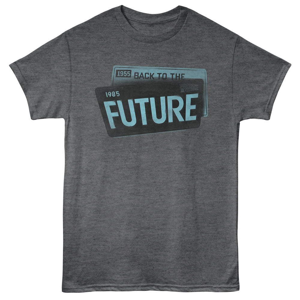 BACK TO THE FUTURE Eye-Catching T-Shirt, LICENSE