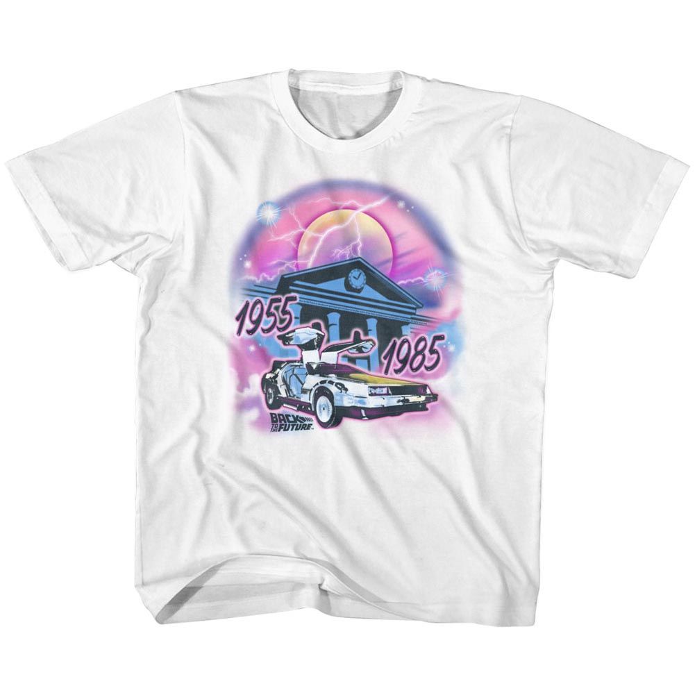 BACK TO THE FUTURE Eye-Catching T-Shirt, AIRBRUSH