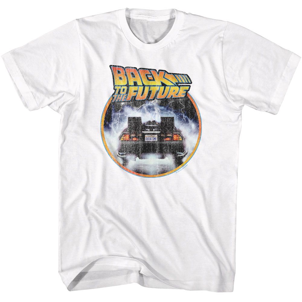 BACK TO THE FUTURE T-Shirt, Logo and Car