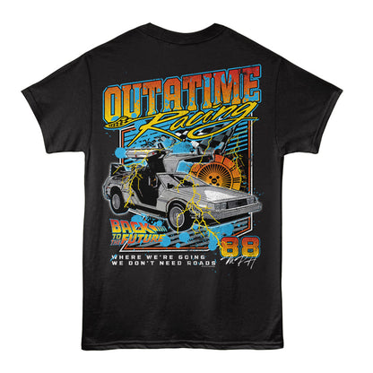 BACK TO THE FUTURE T-Shirt, OUTATIME RACING