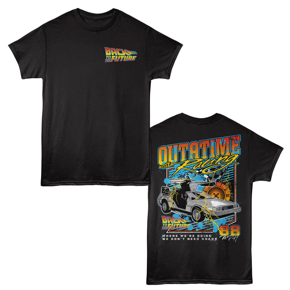 BACK TO THE FUTURE T-Shirt, OUTATIME RACING