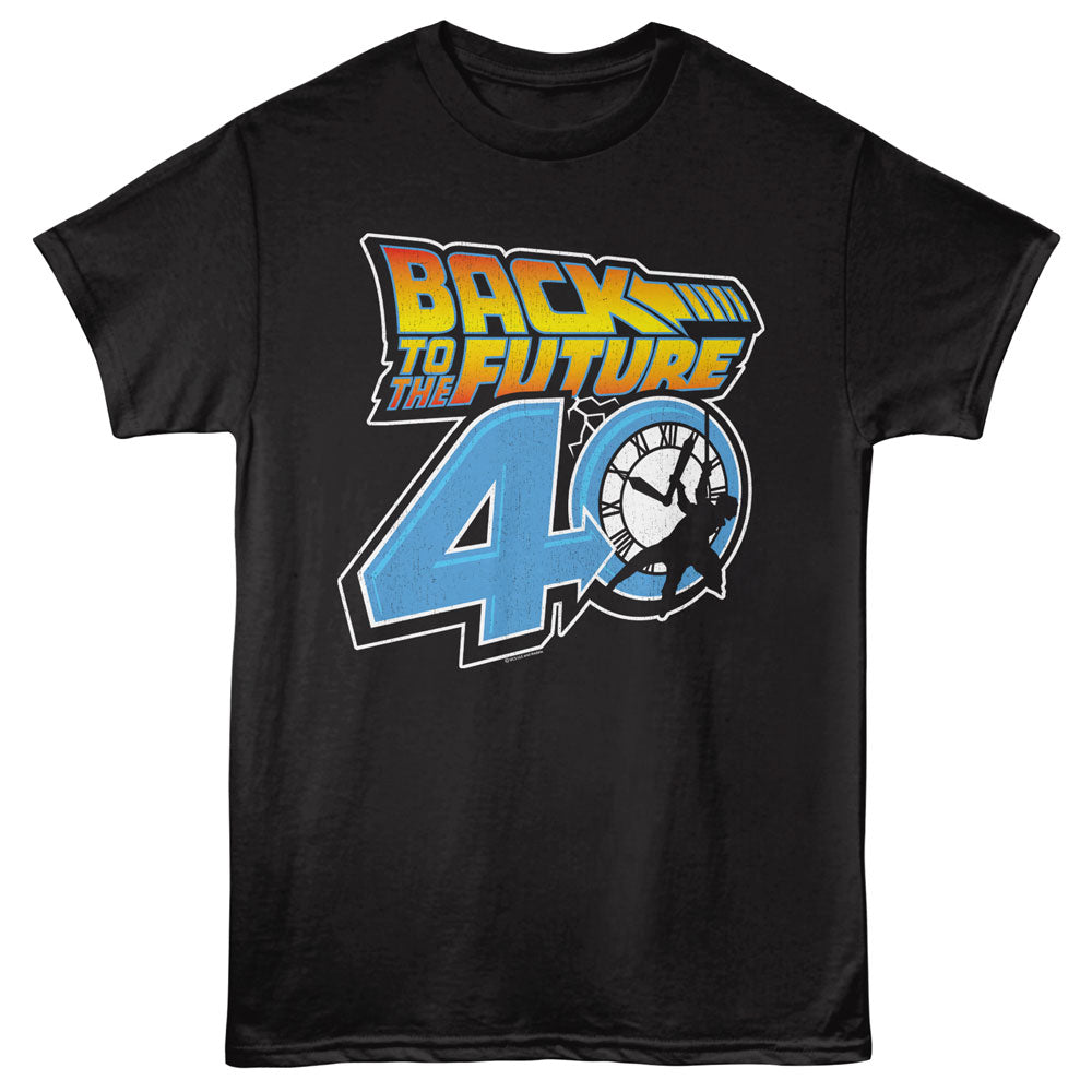 BACK TO THE FUTURE T-Shirt, 40TH LOGO
