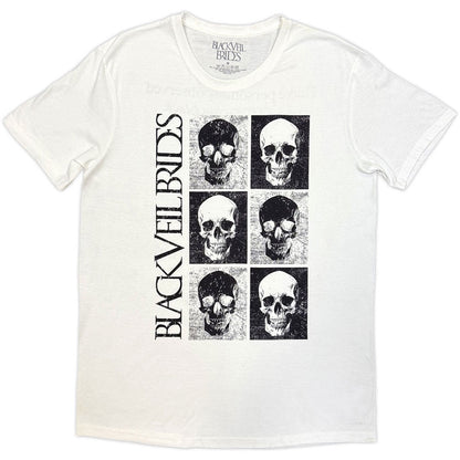 BLACK VEIL BRIDES Attractive T-Shirt, Skulls