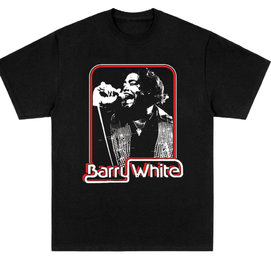 BARRY WHITE T-Shirt, Photo Box