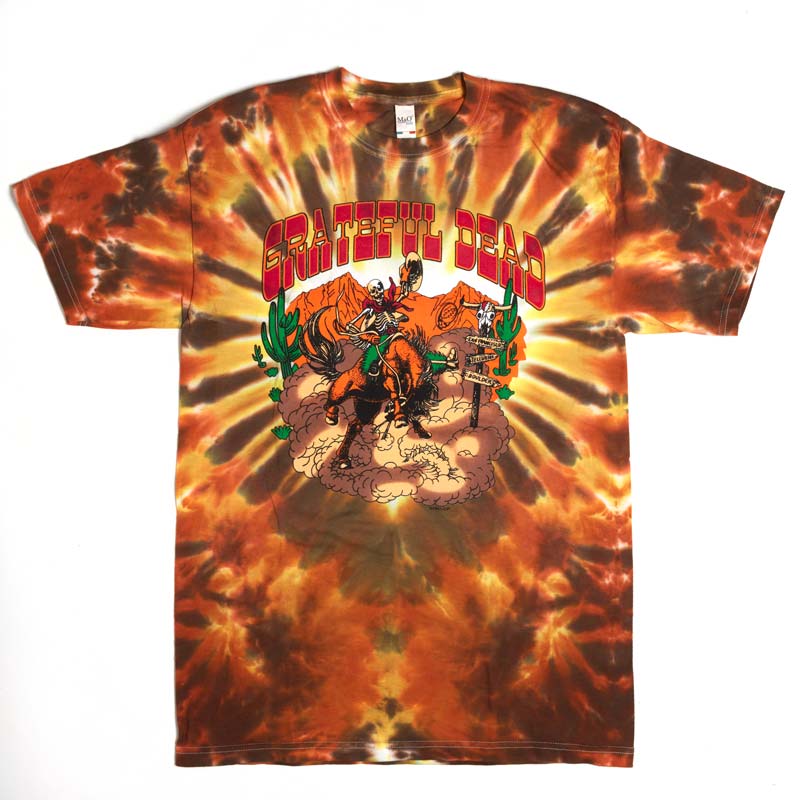 GRATEFUL DEAD Tie Dye T-Shirt, Bronco Billy