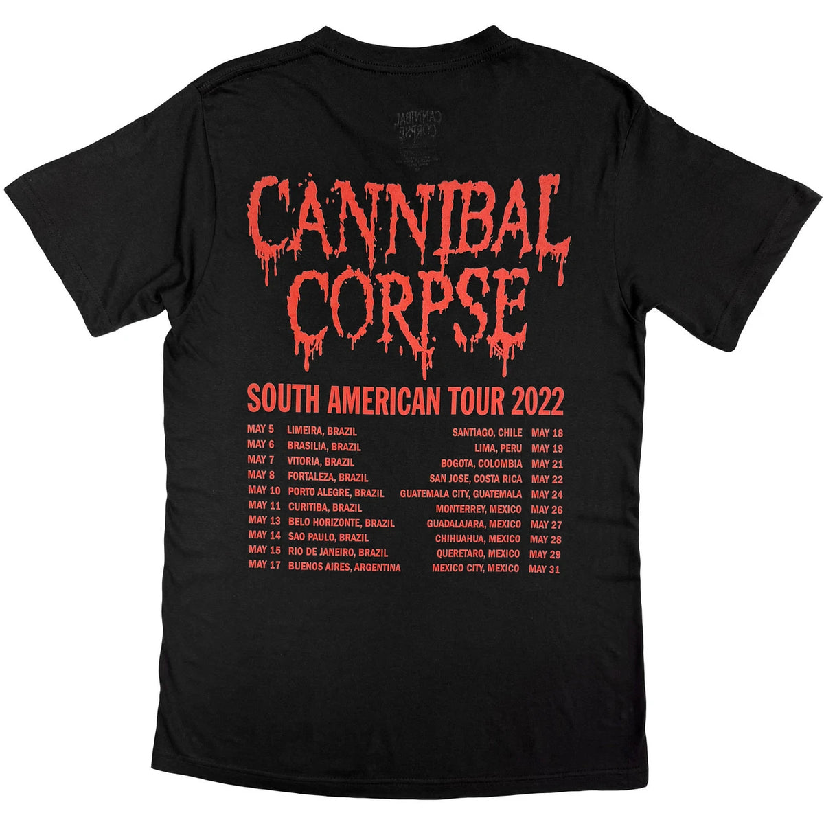 CANNIBAL CORPSE Attractive T-Shirt, Necrogenic Resurrection