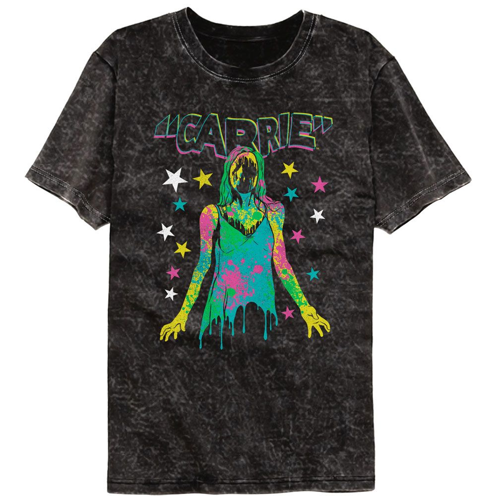 CARRIE Mineral Wash T-Shirt, Splatter