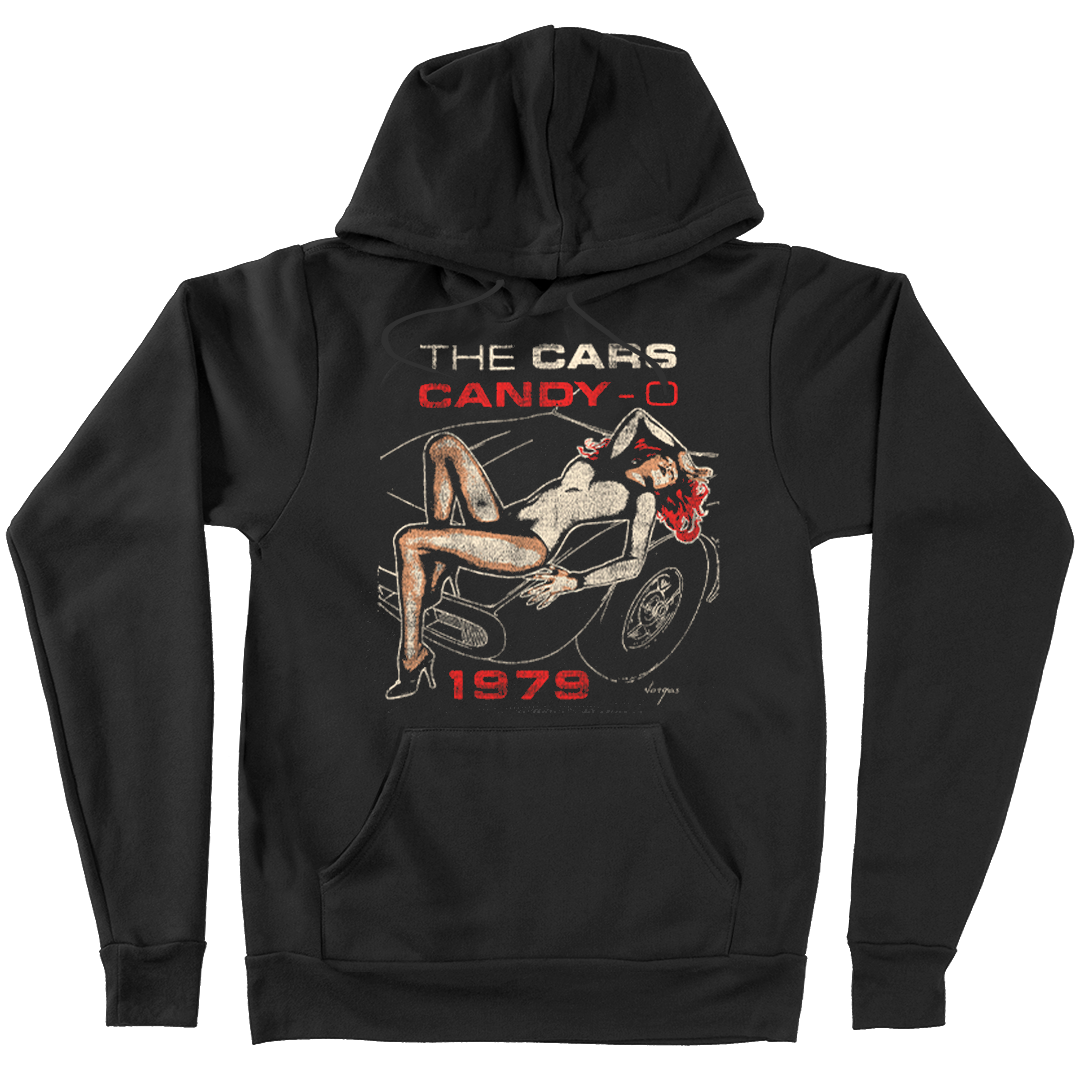 THE CARS Spectacular Hoodie, Candy-O Vintage 1979