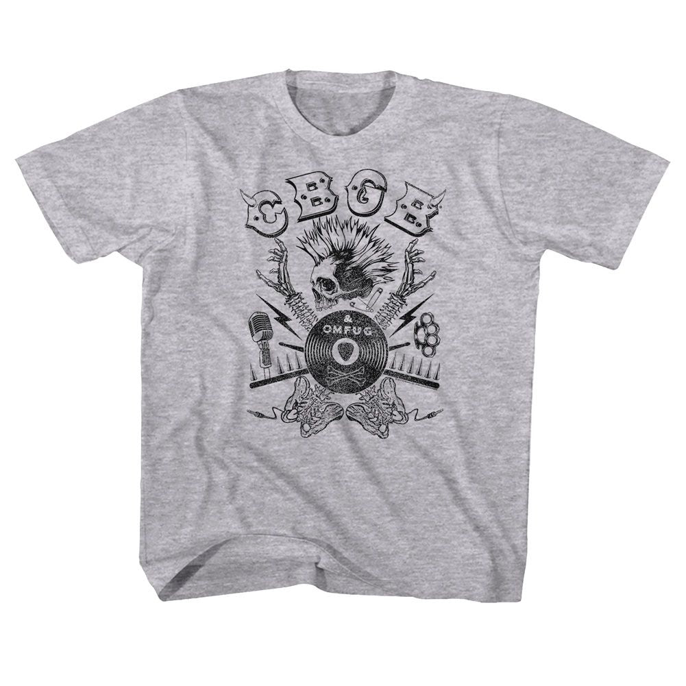 CBGB Eye-Catching T-Shirt, SPINETARS