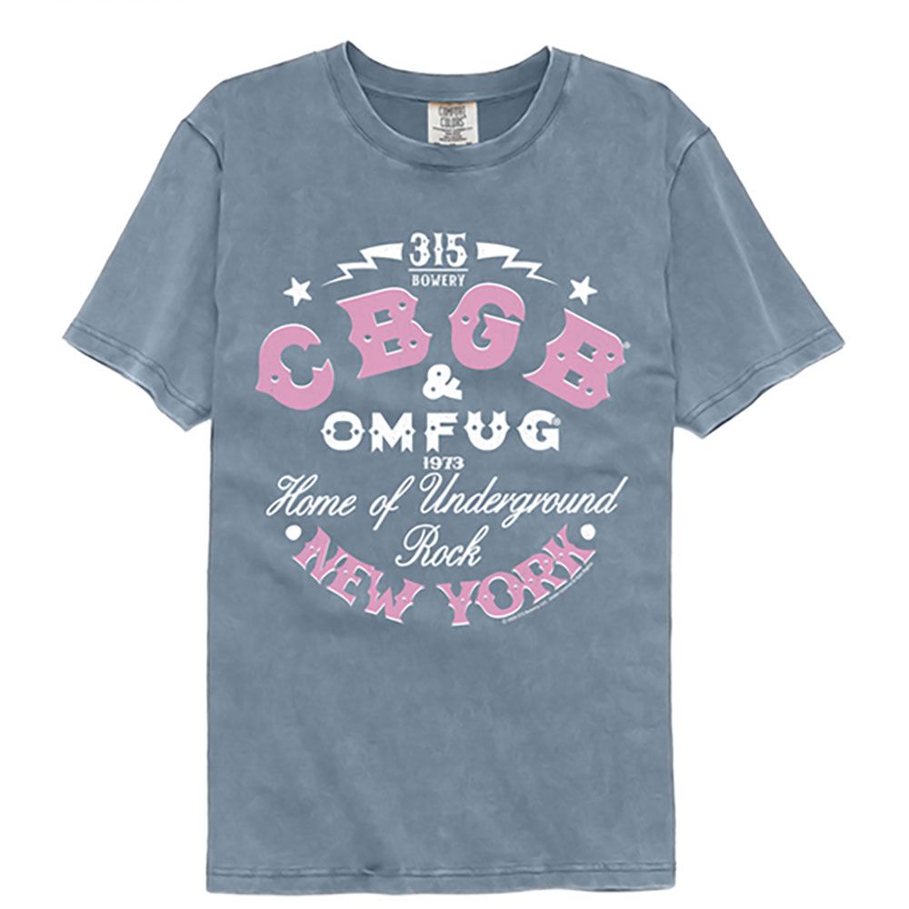 CBGB Garment Dye T-Shirt, NY