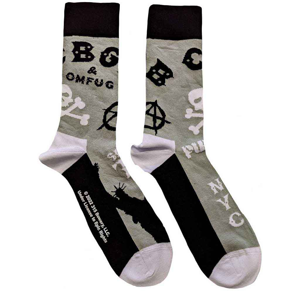 CBGB Unisex Ankle Socks, Logos