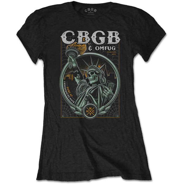 CBGB Attractive T-Shirt, Liberty