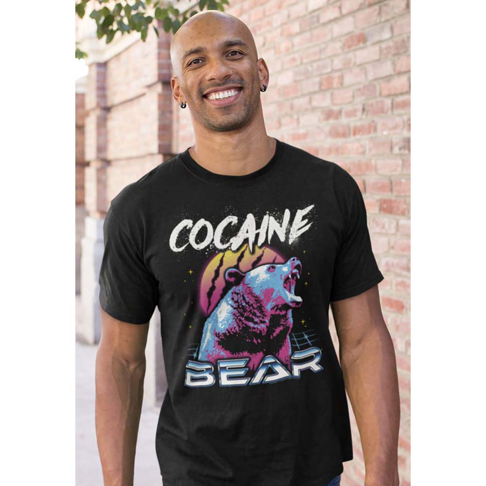 COCAINE BEAR Exclusive T-Shirt, Very 80s Bear